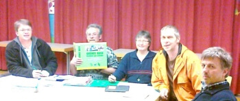 Grüner Gockel Sitzung