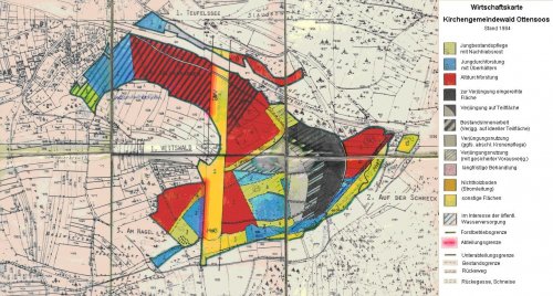 Forstbetriebskarte Veitswald