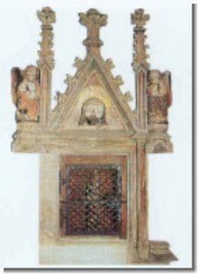 Sakramentsnische; gotisch vor 1450