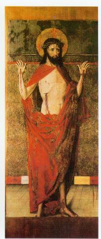 Ehemaliger Hochaltar, Christus als Schmerzensmann (Foto: Restaurierungsatelier Eike und Karin Oellermann, Heroldsberg)