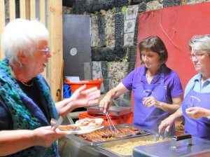 Mitarbeiterfest im Pfarrgarten