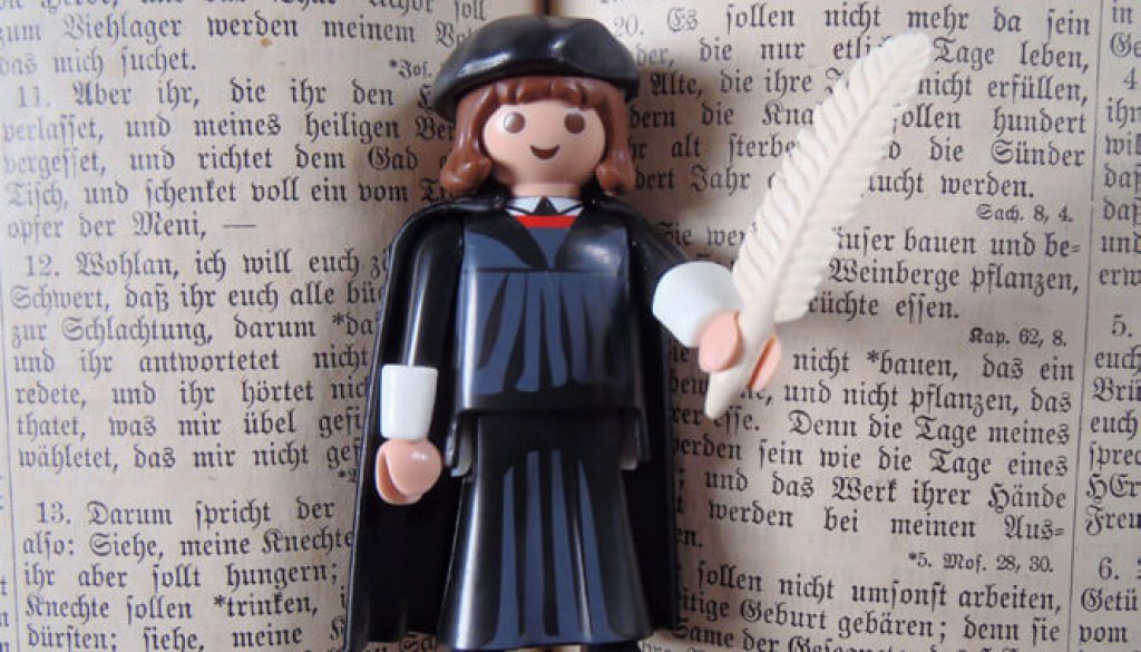 Playmobilluther vom Mädelstreff