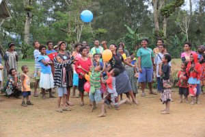 Bunte Luftballons sind schon eine kleine Sensation