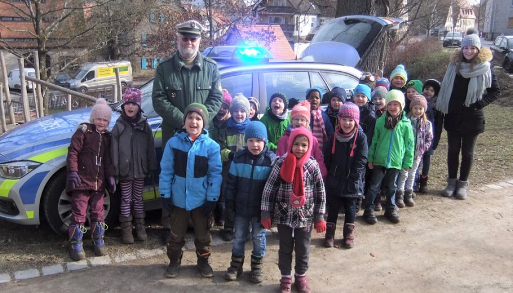 Besuch der Polizei