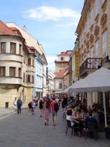 Straßenimpression Bratislava