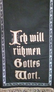 Liturgische Farben - Schwarz